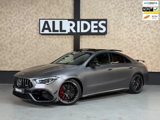 Mercedes-Benz CLA-klasse AMG 45 S 4MATIC+ | Pano | Keyless | 360 Camera | Burmester | kuipstoelen