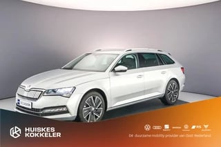 Hoofdafbeelding Škoda Superb Škoda Superb Combi Business Edition Plus 1.4 TSI PHEV 218pk DSG Automaat Achteruitrijcamera, Navigatie, Cruise control, Airco, DAB, Parkeersensoren, Stoelverwarming, LED verlichting