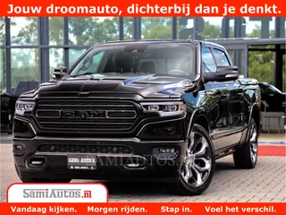 Dodge Ram 1500 Limited 5.7 V8 4X4 Hemi | Meest volle Hemi limited uitvoering | Mwk | 3500KG | Comfortabele Dubbele Cabine met Royale 5 Zitplaatsen |