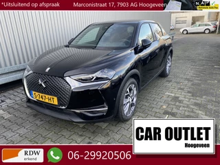Hoofdafbeelding DS DS 3 DS DS 3 Crossback E-Tense Rivoli 50 kWh 42Dkm, Leer, Clima, Stoelvw, DAB+, Navi, CarPlay, 360'Cam, Matrix LED, LM, nw. APK – Inruil Mogelijk –