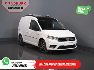 Volkswagen Caddy 2.0 TDI 100 pk DSG Aut. BPM VRIJ! Edition 35 Carplay/ Stoelverw./ Standkachel/ Cruise/ Airco/ PDC/ LMV/ Dakdragers/ Trekhaak/ Inrichting