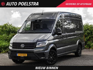 Volkswagen Crafter 2.0 TDI 177 PK DSG L3H3 Exclusive Facelift LED ACC 2x Schuifdeur Leder Navigatie Trekhaak Camera ergoActive Stoel 3-Zits BPM-VRIJ! excl. BTW