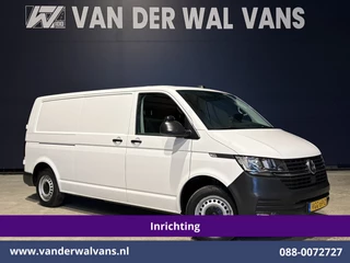 Volkswagen Transporter 2.0 TDI L2H1 Inrichting Euro6 Airco | Omvormer | Camera | Apple Carplay | Trekhaak | Cruisecontrol Android Auto, Parkeersensoren