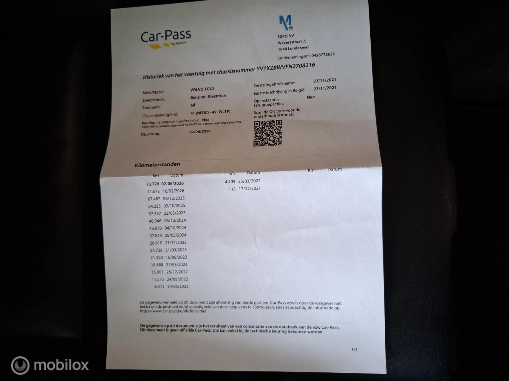 Hoofdafbeelding Volvo XC40