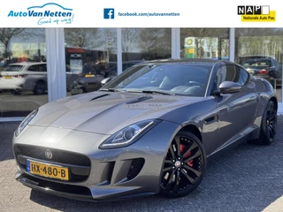 Hoofdafbeelding Jaguar F-Type Jaguar F-type 3.0 V6 Coupé Supercharged 340pk RWD,Panoramadak,Leder,Sportstoelen,Gr.Navi,Lm