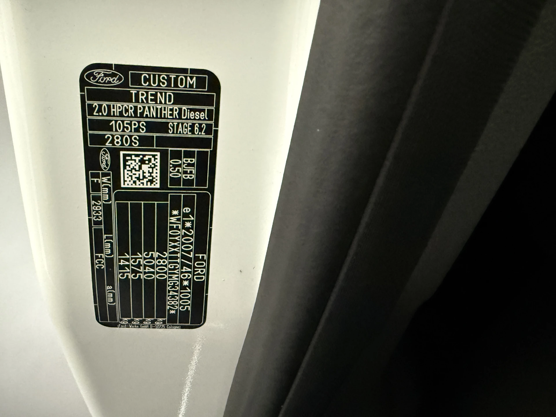 Hoofdafbeelding Ford Transit Custom