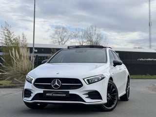 Mercedes A-klasse 250 e AMG A250e Panoramadak|360° Camera|Burmester®|Keyless|Widescreen|AppleCarplay|DAB+|Sfeerverlichting