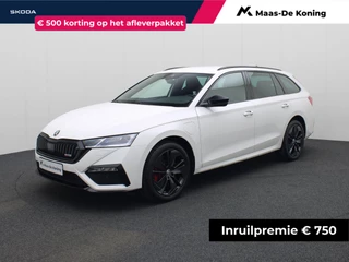 Skoda Octavia Combi 1.4TSI 180kW/245PK RS iV PHEV DSG · Apple Car Play  · Parkeersensoren · Stoelverwarming