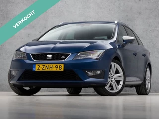 SEAT Leon ST 1.4 TSI ACT FR Dynamic 150Pk Automaat (NAVIGATIE, CLIMATE, GETINT GLAS, TREKHAAK, LEDER, SPORTSTOELEN, LED KOPLAMPEN, GETINT GLAS, CRUISE, BLUETOOTH, NIEUWSTAAT)