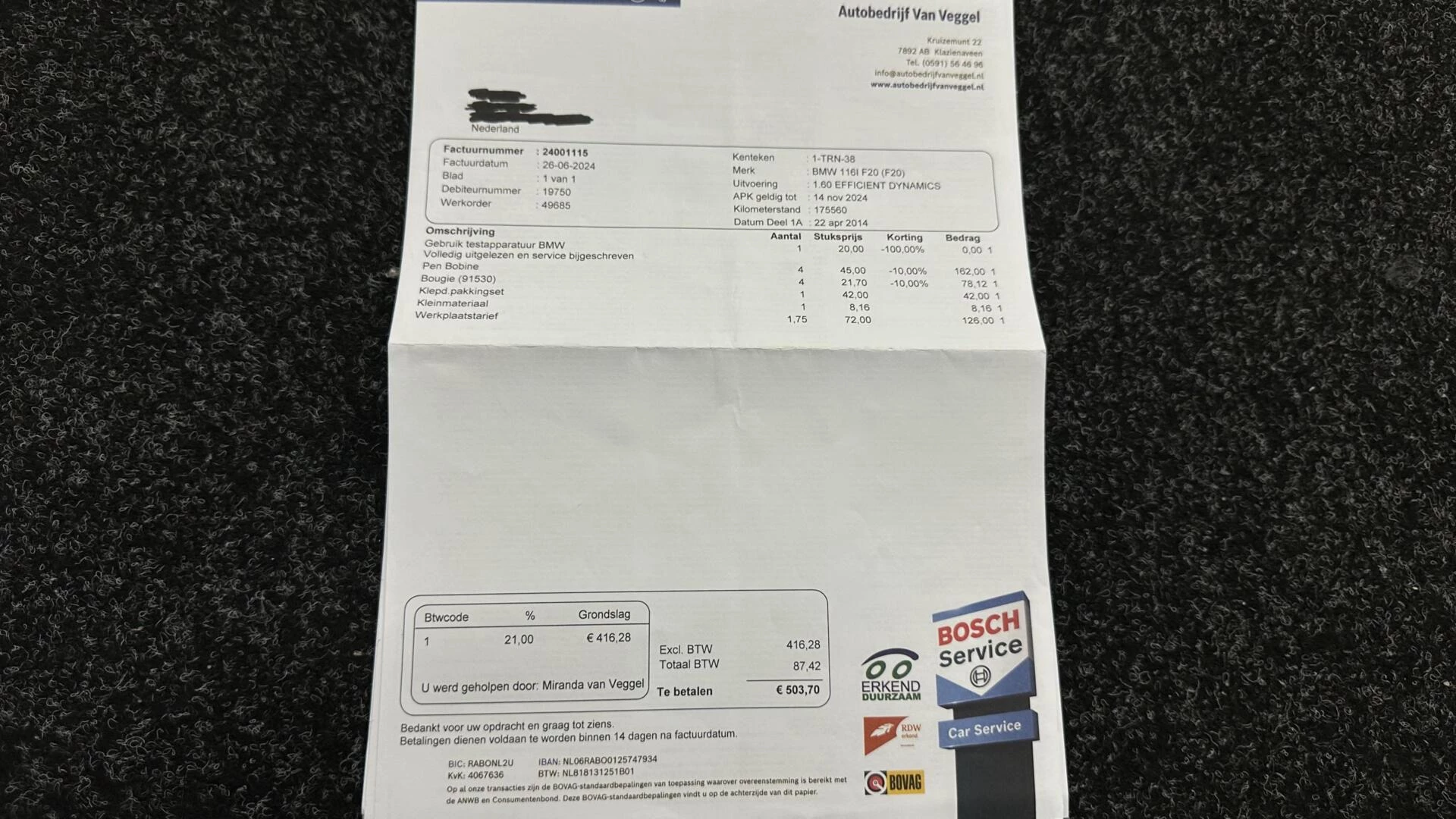 Hoofdafbeelding BMW 1 Serie