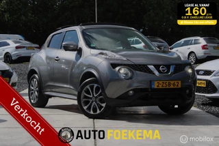 Nissan Juke 1.2 DIG-T S/S Tekna LEDER TREKHAAK CLIMA PANO