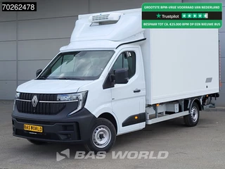 Renault Master 170PK Koelwagen Laadklep 2025model Thermo King C-250 LED Airco Cruise Carplay Koeler Koel Kühlwagen Kühlkoffer 17m3 Airco Cruise control