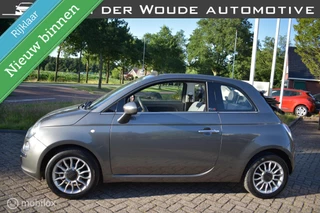 Hoofdafbeelding Fiat 500C Fiat 500 C 1.2 Lounge 2014 Airco|LM wielen|Cabriolet|Leder