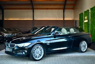 BMW 4-serie Cabrio 435i High Executive - Keyless Entry - Nekverwarming - HUD - Sportstoelen - Adaptieve Xenon Koplampen -