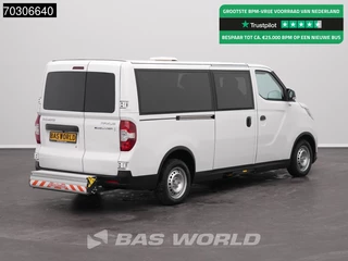 Maxus eDeliver 3 Elektrisch Personenvervoer 50kWh 269km WLTP D'Hollandia Lift 7-Persoons L2H1 Airco Cruise Camera Parkeersensoren L2 Passenger Transport TV Taxi Airco Cruise control