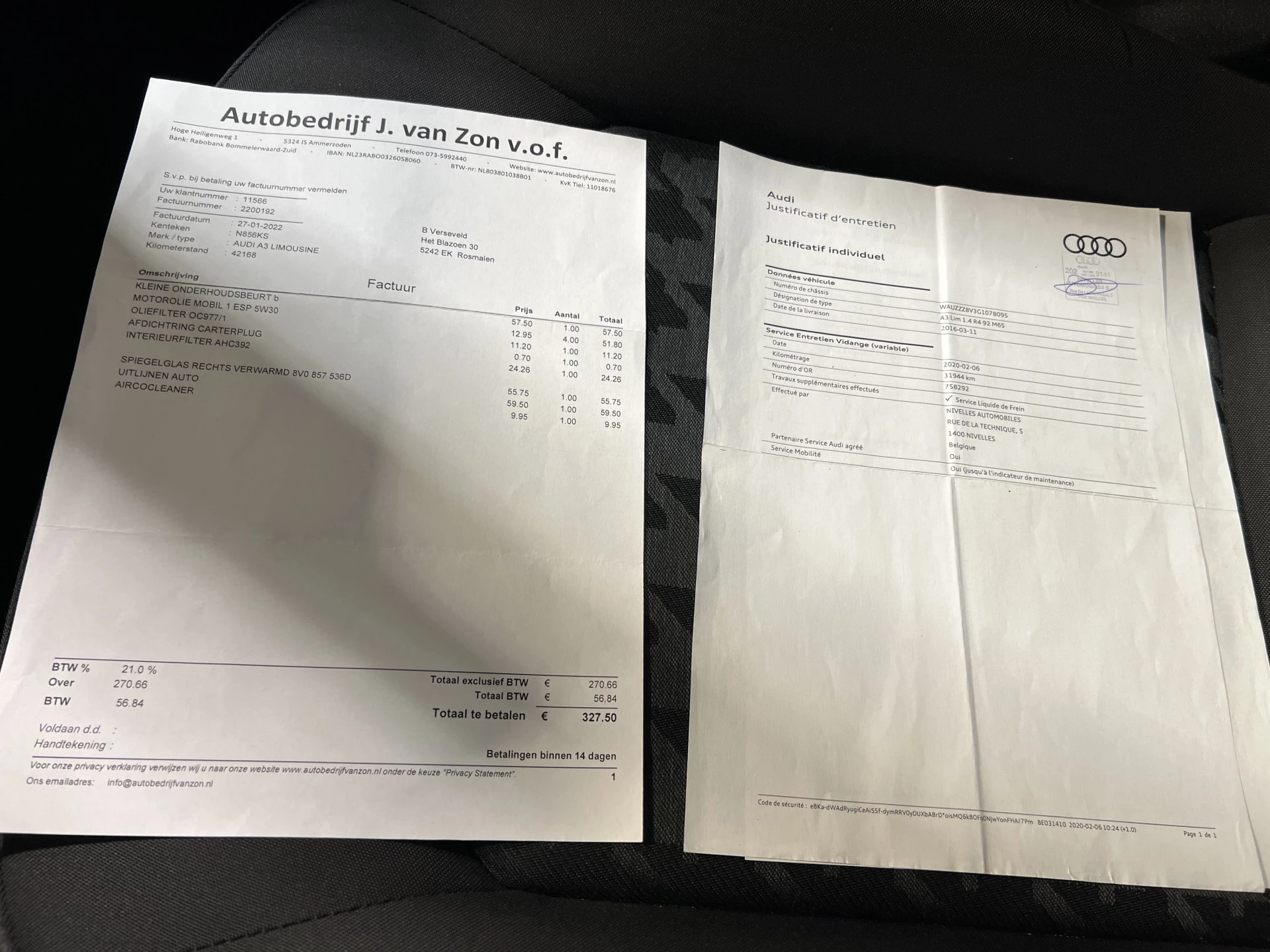 Hoofdafbeelding Audi A3