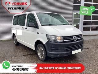 Volkswagen Transporter 2.0 TDI EURO6 EXPORT €15.057,- Incl. BTW/ BPM VRIJ! Combi/ Kombi/ 9 Pers./ 9 Persoons/ Airco