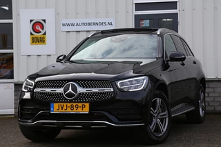 Mercedes-Benz GLC 300e 4MATIC AMG Plug in hybride*Perfect MB Onderh.*1ste Eig.*Pano/Massage/ACC/Treeplanken/Memorie/LED/Diamond Grille/Sfeer/Standkachel/Stoelverw./Dodehoek/Rijstrook/Camera/VOL*