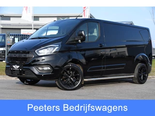 Ford Transit Custom 300 2.0 TDCI L2H1 Limited Black Edition Camera, Cruise, Carplay, Stoelverwarming, Xenon, 170pk, Sensoren, Uniek!