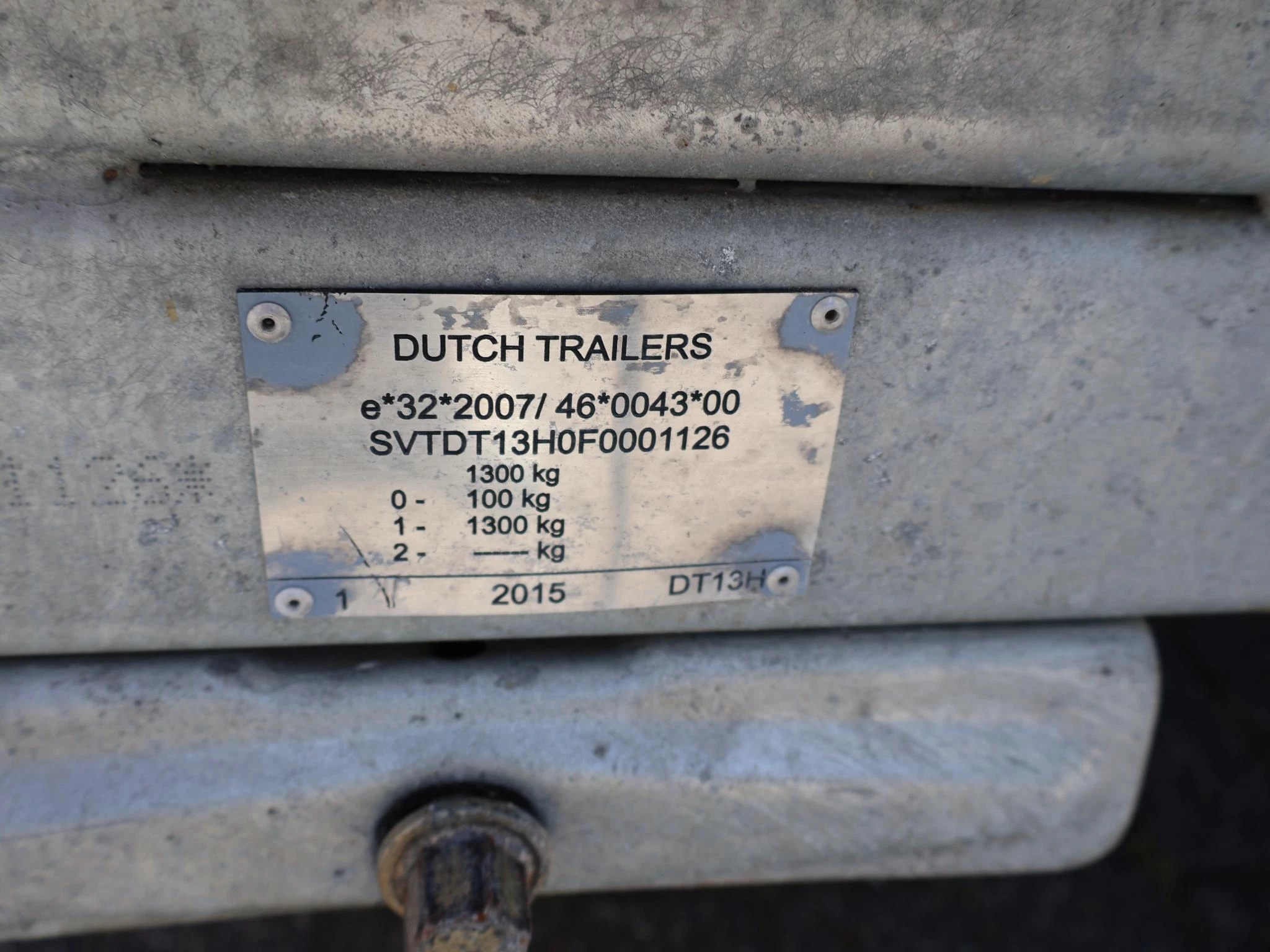 Hoofdafbeelding Dutch trailers DT13H VERKOOPWAGEN AANHANGER MET VERKOOPKLEP