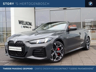 BMW 4 Serie Cabrio 430i xDrive High Executive M Sport Automaat / Air Collar / Adaptieve LED / M Adaptief onderstel / Comfort Access / Parking Assistant Plus / Stuurverwarming