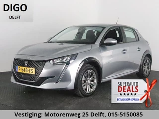 Hoofdafbeelding Peugeot e-208 Peugeot e-208 EV ALLURE PACK 50 KWh ACCU= 93% +SNELLADEN GARANTIE TOT 2031** 3 FASE LADEN TOT 2 JAAR GARANTIE ! Als nieuw!