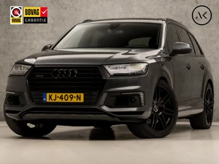 Audi Q7 3.0 TDI e-tron quattro S-Line Sport 374Pk Automaat (PANORAMADAK, 2X S-LINE, VIRTUAL COCKPIT, LUCHTVERING, BOSE AUDIO, MEMORY SEATS, ADAPTIVE CRUISE, SFEERVERLICHTING, LEDER/ALCANTARA, KEYLESS, CAMERA, NIEUWSTAAT)