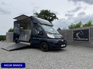 Peugeot Boxer | HORSETRUCK | TVW | CLASSIC 3XL | 2013 | 150PK | OPBOUW 2022 | 3-SEAT | 195.005KM | EURO 5 | L3 | NO VAT | NL KENTEKEN