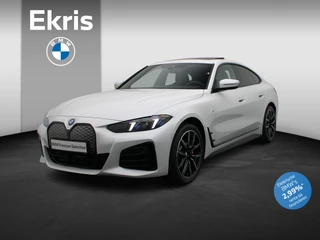 BMW i4 eDrive35 M Sportpakket Pro | Comfort Pack | Stuurwielrand Verwarmd | Trekhaak | Schuif-/ Kanteldak | DAB | HiFi | 19''
