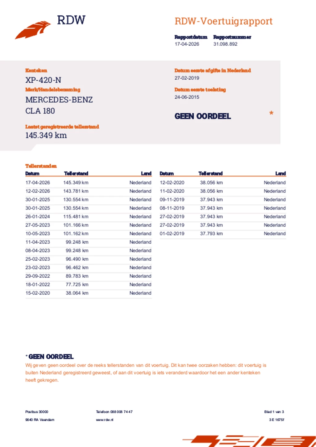 Hoofdafbeelding Mercedes-Benz CLA