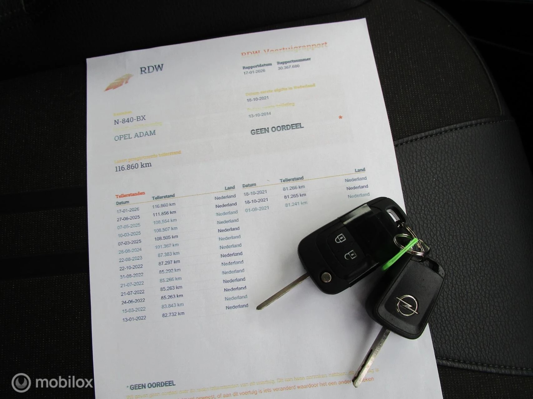 Hoofdafbeelding Opel ADAM