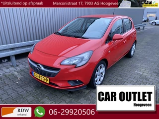 Hoofdafbeelding Opel Corsa Opel Corsa 1.0 Turbo Edition 5Drs, A/C, DAB+, CC, PDC & Cam, LM, Trekh, nw. APK – Inruil Mogelijk –