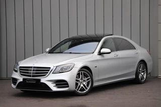 Mercedes-Benz S-Klasse 560e AMG Lang | 476PK | Massage | Luchtvering | Head-up | Chauffeurs-pakket | Sfeerverlichting | Keyless-go | 2019.