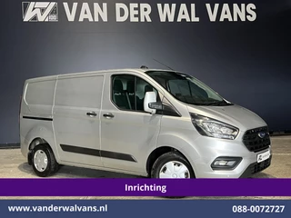 Ford Transit Custom 2.0 TDCI 131pk L1H1 Inrichting Euro6 Airco | Camera | Navigatie | Android Auto | LED | Cruisecontrol Stoelverwarming, Verwarmde voorruit, Parkeersensoren, Bijrijdersbank
