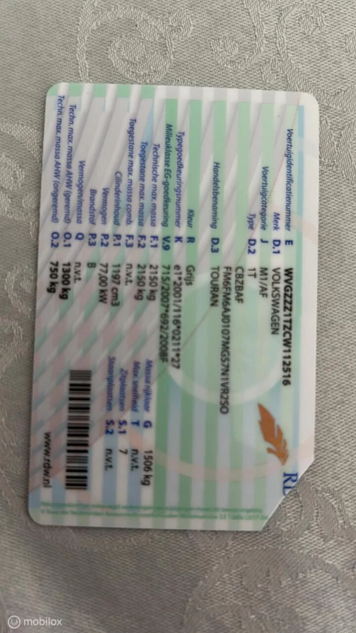 Hoofdafbeelding Volkswagen Touran