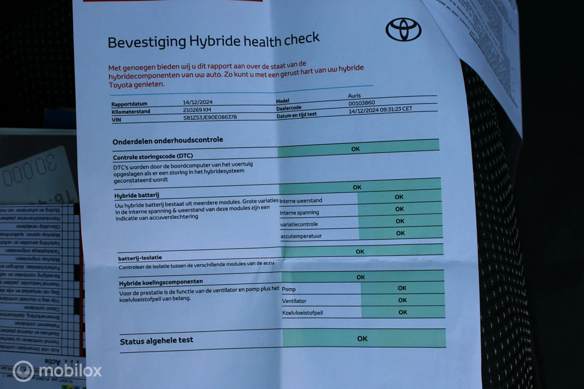 Hoofdafbeelding Toyota Auris