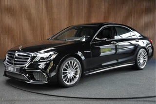 Mercedes-Benz S-Klasse 65 AMG Lang Panodak 3D Burmester HUD 360 Massage Softclose Stoelverwarming Stoelventilatie Nachtzicht