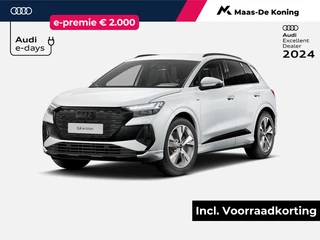 Audi Q4 e-tron S edition e-tron 45 82 kWh 210 kW / 286 PK Hatchba · Assistentiepakket plus · Comfortpakket · Privacyglas