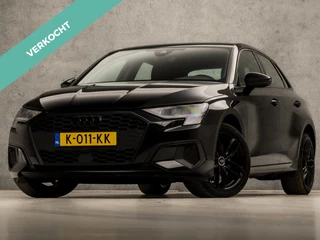 Audi A3 Sportback 30 TFSI Black Sport Automaat (APPLE CARPLAY, GROOT NAVI, ADAPTIVE CRUISE, SPORTSTUUR, SPORTSTOELEN, LED KOPLAMPEN, LANE ASSIST, CRUISE, DAB+, PARKEERSENSOREN, NIEUWSTAAT)