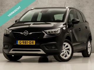 Opel Crossland X 1.2 Turbo Innovation Sport 131Pk (APPLE CARPLAY, GROOT NAVI, CLIMATE, KEYLESS, LM VELGEN, LEDER, SPORTSTOELEN, TREKHAAK, CRUISE, PARKEERSENSOREN, NIEUWE APK, NIEUWSTAAT)