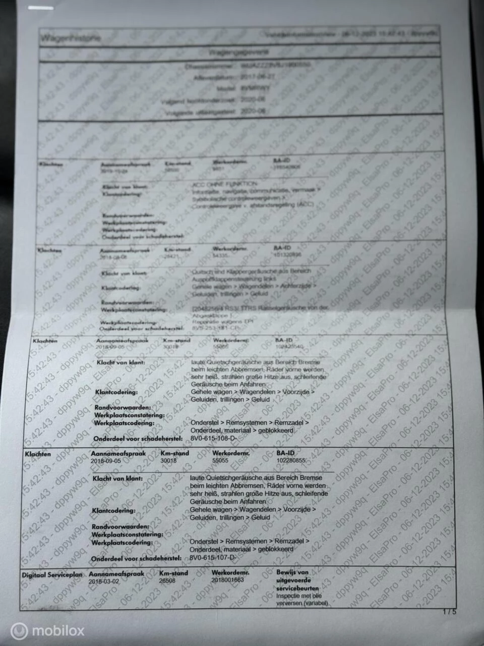 Hoofdafbeelding Audi RS3