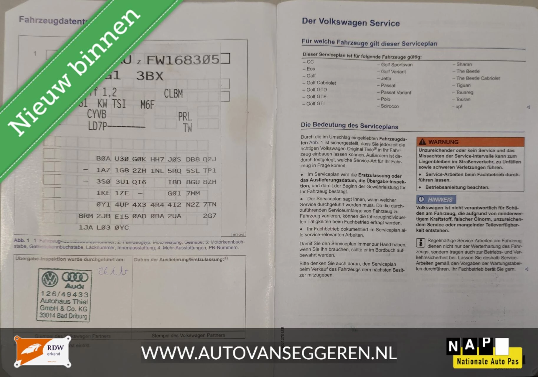 Hoofdafbeelding Volkswagen Golf