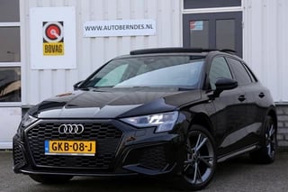 Audi A3 Sportback 40 TFSI e S-line PHEV*Perfect Onderh.*BTW*1ste Eig*4x S-Line/Pano/ACC/Massage/Virtual Cockpit/Ambiance/HUD/Memorie/DAB/Apple Carplay-Android/LED/Keyless Entry+Go/Elek. Klep/Camera/VOL*