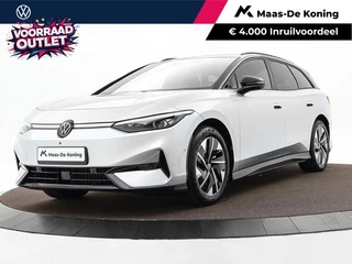 Hoofdafbeelding Volkswagen ID.7 Volkswagen ID.7 Pro Limited Edition 77 kWh accu 286 pk · Trekhaak inklapbaar, met elektrische ontgrendeling · Voorraad OUTLET · Prijs is inclusief inruilpremie ·