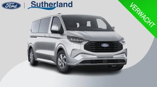 Ford Transit Custom 340 2.5 PHEV L2H1 Limited 233pk |  Kombi | Incl. BTW/BPM | Dubbele zijschuifdeur | Privacy Glass | Inklapbare trekhaak | 17 inch lichtmetalen velgen | Driver Assistance Pack Premium | Verwarmbaar stuurwiel