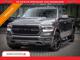 Dodge Ram 1500 SPORT | BOM VOL | 402PK HEMI 5,7 V8 | LUCHTVERING | BED SLIDE | PANO | ADAPTIVE CRUISE | 360 CAMERA | EN VEEL MEER | DUBBELE CABINE | 5 PERSOONS | LAGE KM STAND | GRANITE |