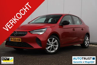 Opel Corsa 1.2 Elegance 102PK Lesauto Dubbele Bediening Half Leder 16 inch LMV Keyless Virtual Cockpit Climate Cruise Control Navigatie Achteruitrijcamera LED Parkeersensors Dodehoek