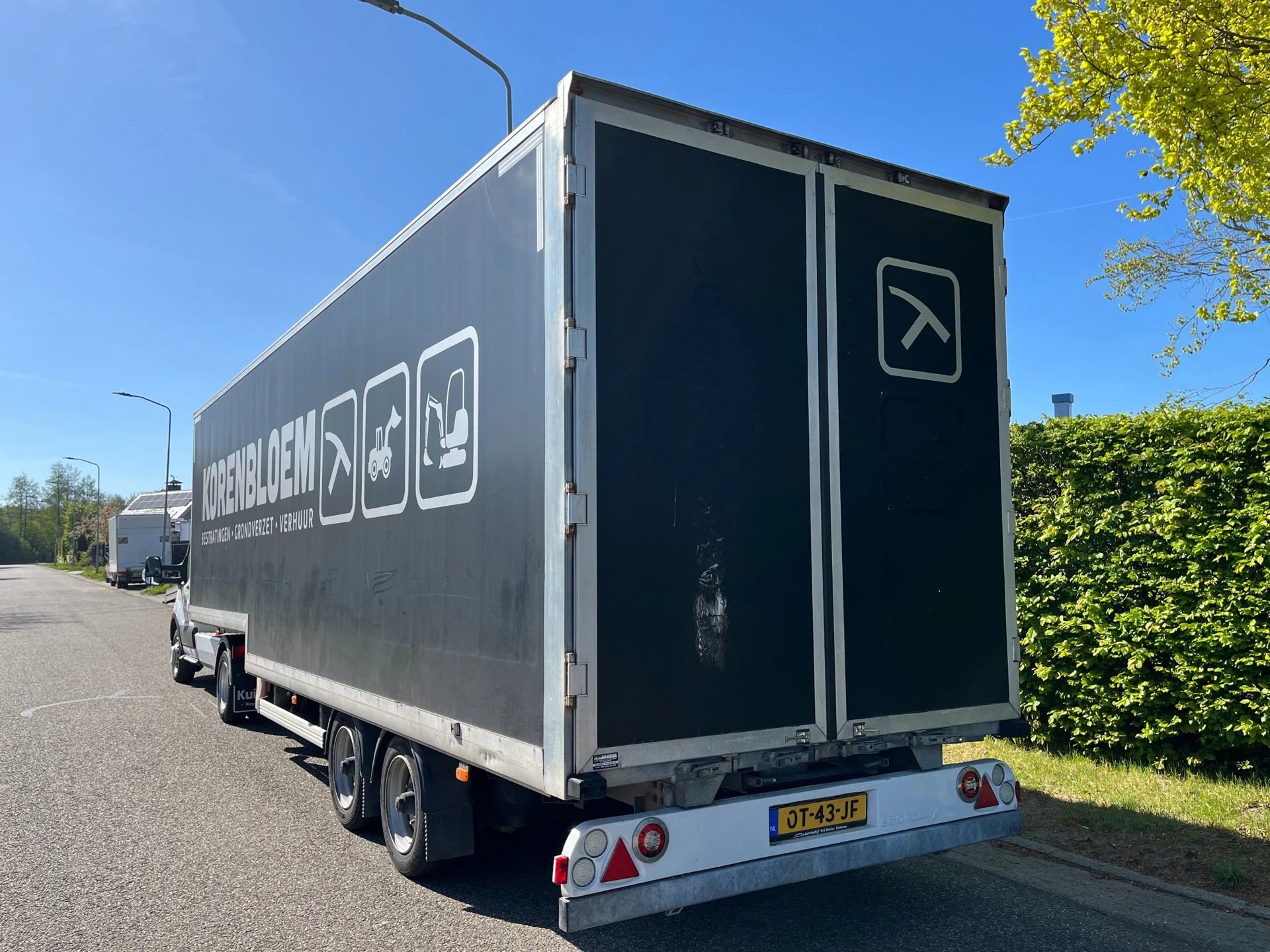 Hoofdafbeelding Ancy factory | BE Oplegger |  Semi dieplader gesloten