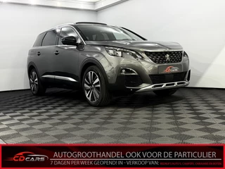 Peugeot 5008 1.2 PureTech Blue Lease GT-Line 7P Panoramadak, Camera, Navi, Half leder, Virtual desk, Elektrische achterklep, Keyless start
