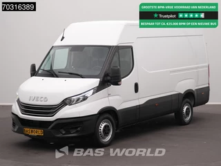 Iveco Daily 35S18 3.0L Automaat 180PK L2H2 3,5t Trekhaak LED Airco Navi Cruise Camera Euro6 L2 Airco Trekhaak Cruise control